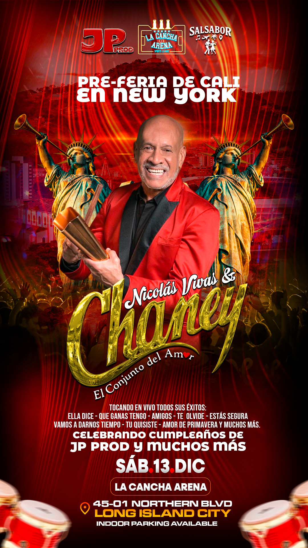 Buy tickets for NICOLAS VIVAS & CHANEY EL CONJUNTO DEL AMOR NICOLAS VIVAS & CHANEY EL CONJUNTO DEL AMOR