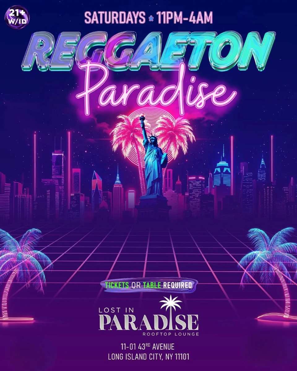 Buy tickets for Reggaeton Paradise Rooftop Party – Lost in Paradise, Queens NY Reggaeton Paradise Rooftop Party – Lost in Paradise, Queens NY