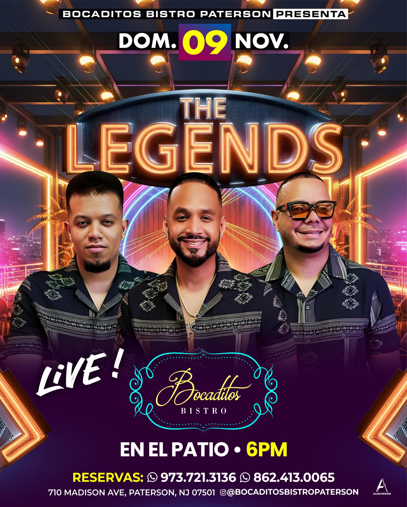 Buy tickets for THE LEGENDS THE LEGENDS