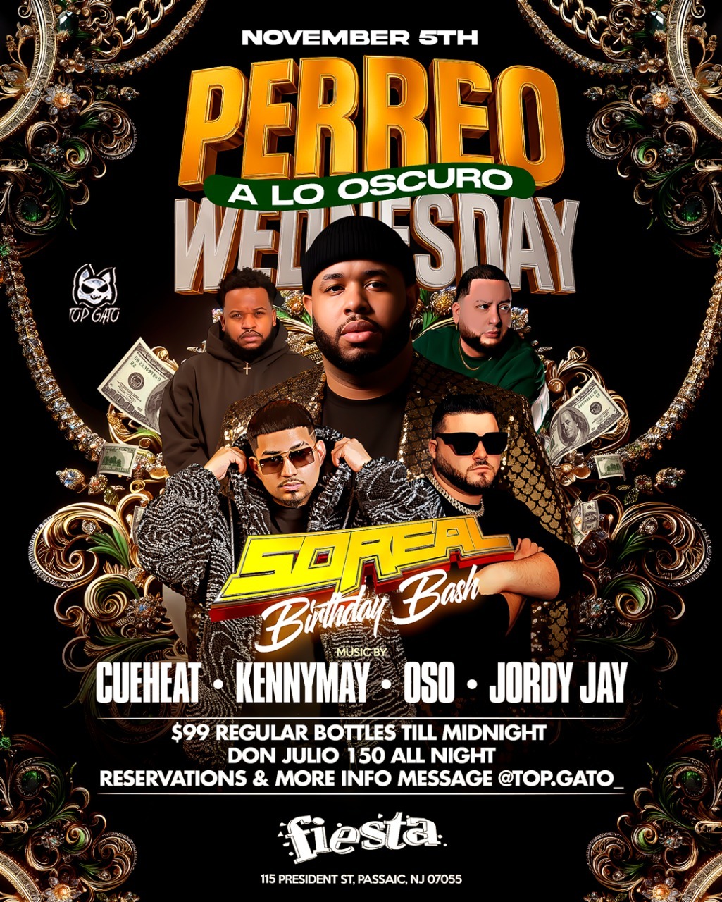 Buy tickets for SOREAL BIRTHDAY BASH MUSIC BY CUEHEAT, KENNYMAY,OSO,JORDYJAY SOREAL BIRTHDAY BASH MUSIC BY CUEHEAT, KENNYMAY,OSO,JORDYJAY