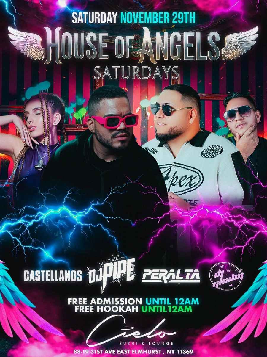 House of Angels Saturdays – November 29th at Cielo Lounge