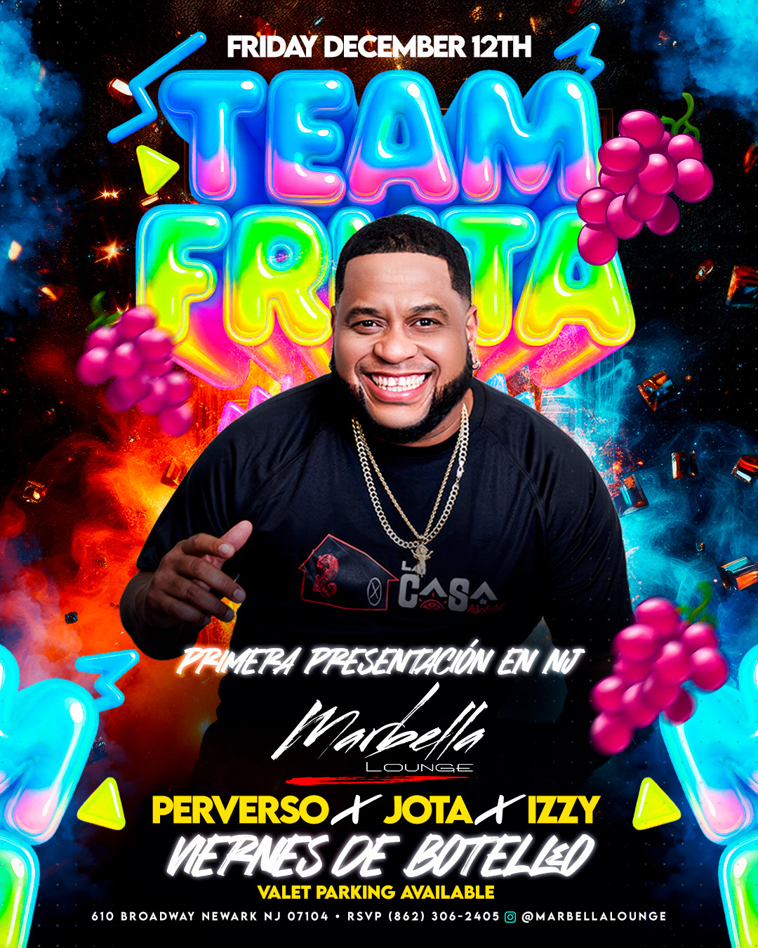 TEAM FRUTA - PRIMERA PRESENTACIÓN EN NJ