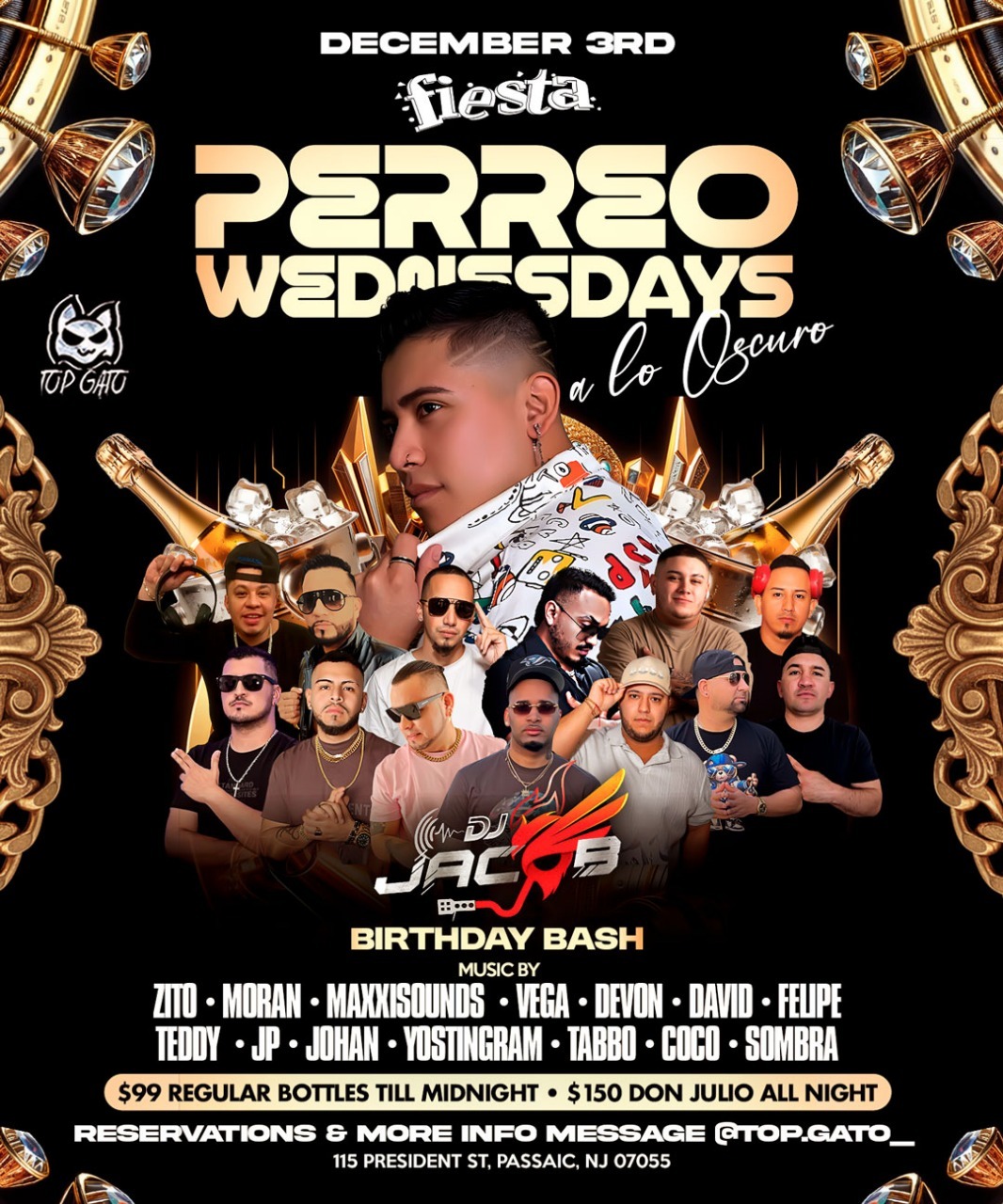 Buy tickets for PERREO WEDNESDAY A LO OSCURO DJ JACOB BIRTHDAY BASH PERREO WEDNESDAY A LO OSCURO DJ JACOB BIRTHDAY BASH