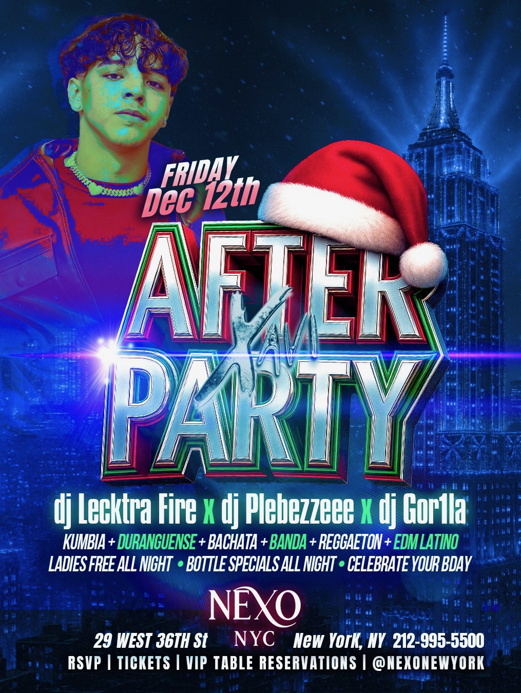 Buy tickets for XAVI AFTER PARTY LATIN EDITION XAVI AFTER PARTY LATIN EDITION