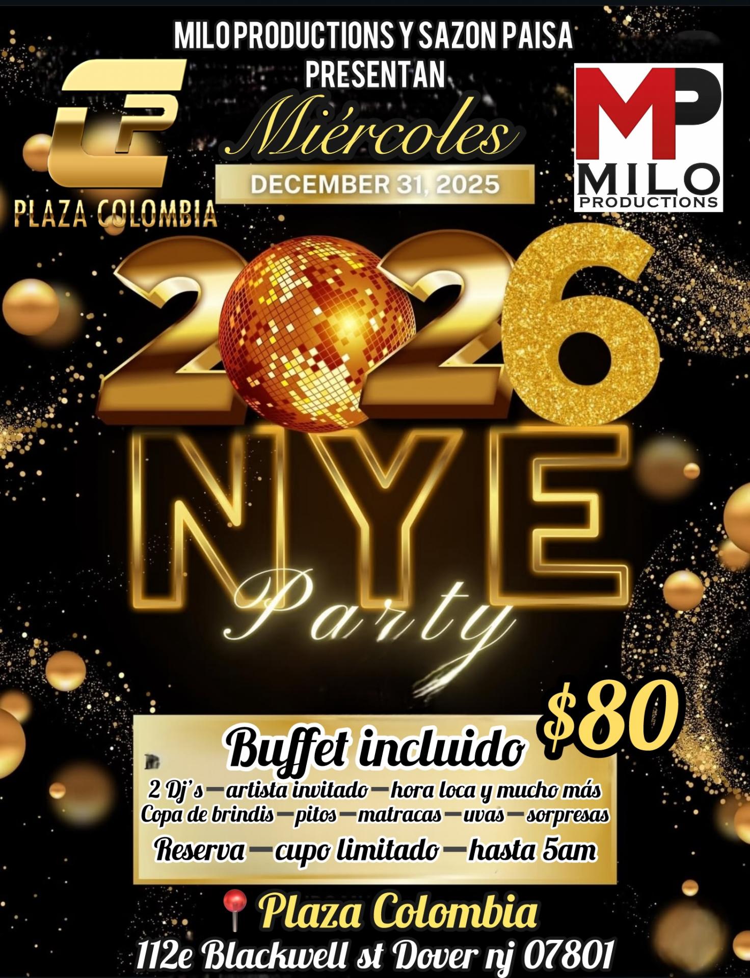 Buy tickets for 2026 NYE PARTY 2026 NYE PARTY