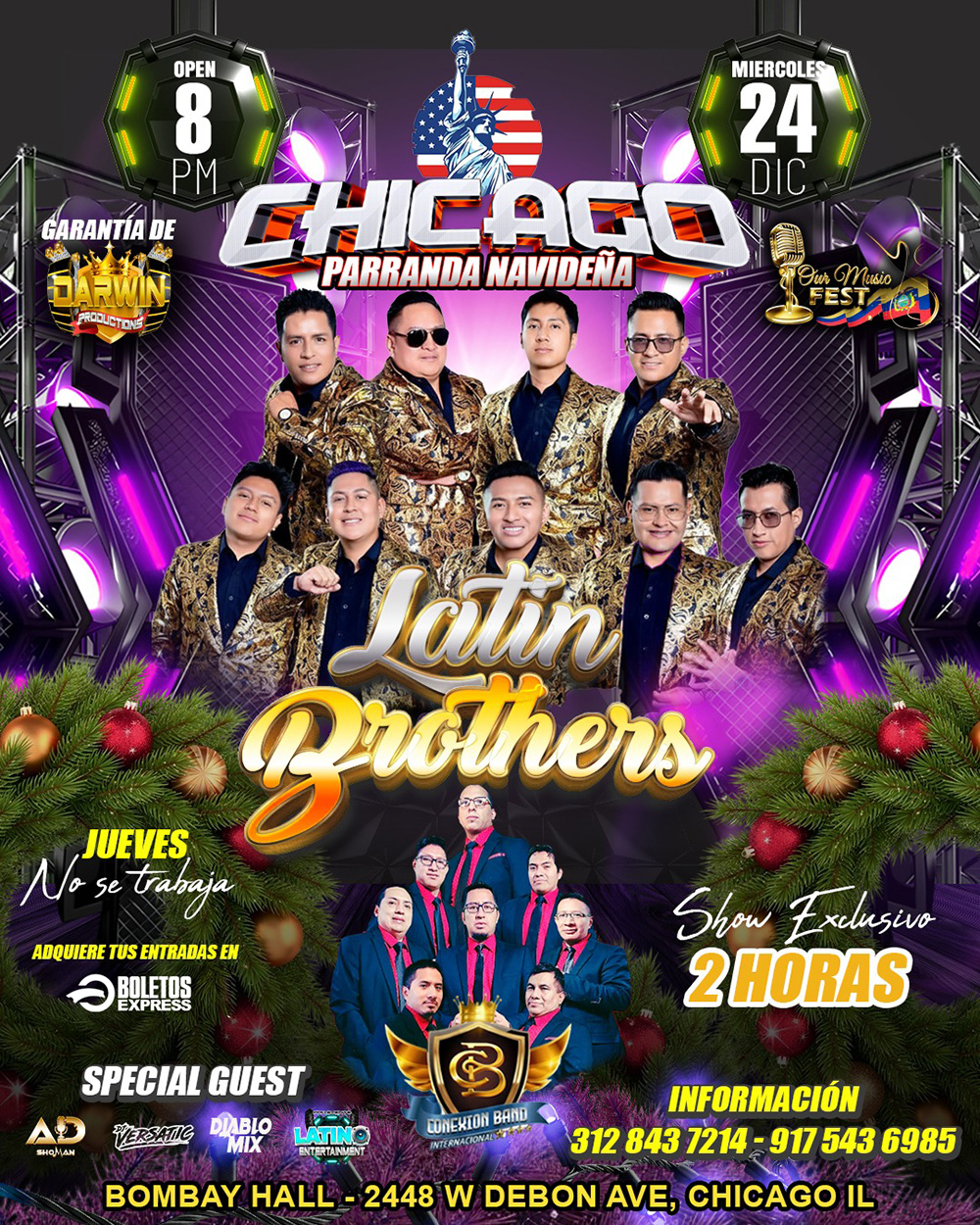 Buy tickets for LOS LATIN BROTHERS LOS LATIN BROTHERS