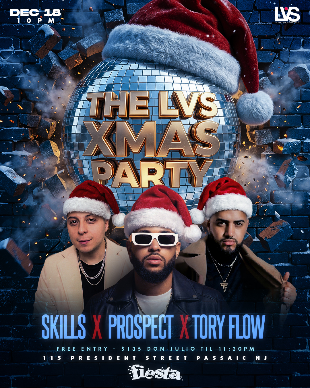 TAKEOVER THURSDAY - THE LVS XMAS PARTY