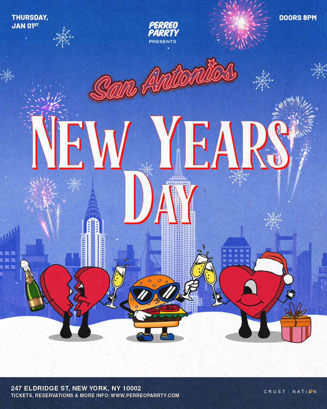 Reggaeton on Houston 18+ - New Years Day Perreo Parrty NYC LES