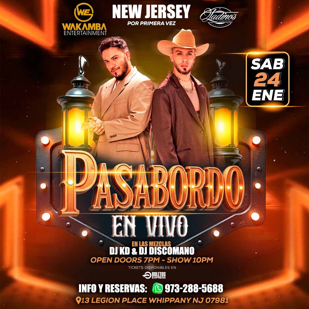 Buy tickets for PASABORDO EN VIVO PASABORDO EN VIVO