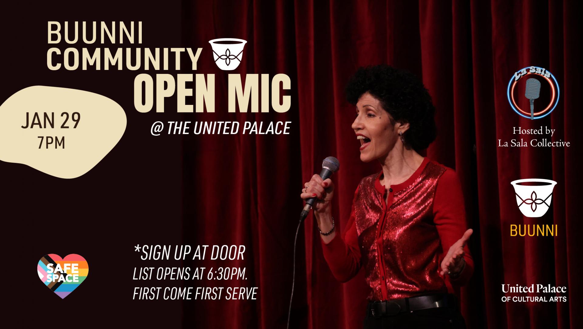 Buy tickets for The Muse Presents: Buunni Community Open Mic The Muse Presents: Buunni Community Open Mic