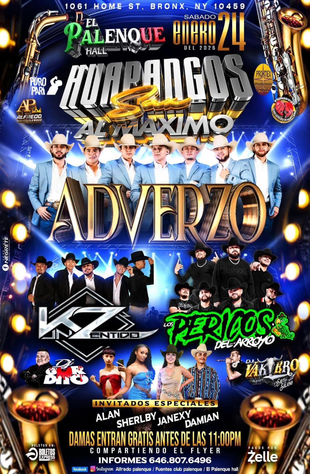 Buy tickets for HUAPANGOS SAX AL MAXIMO HUAPANGOS SAX AL MAXIMO