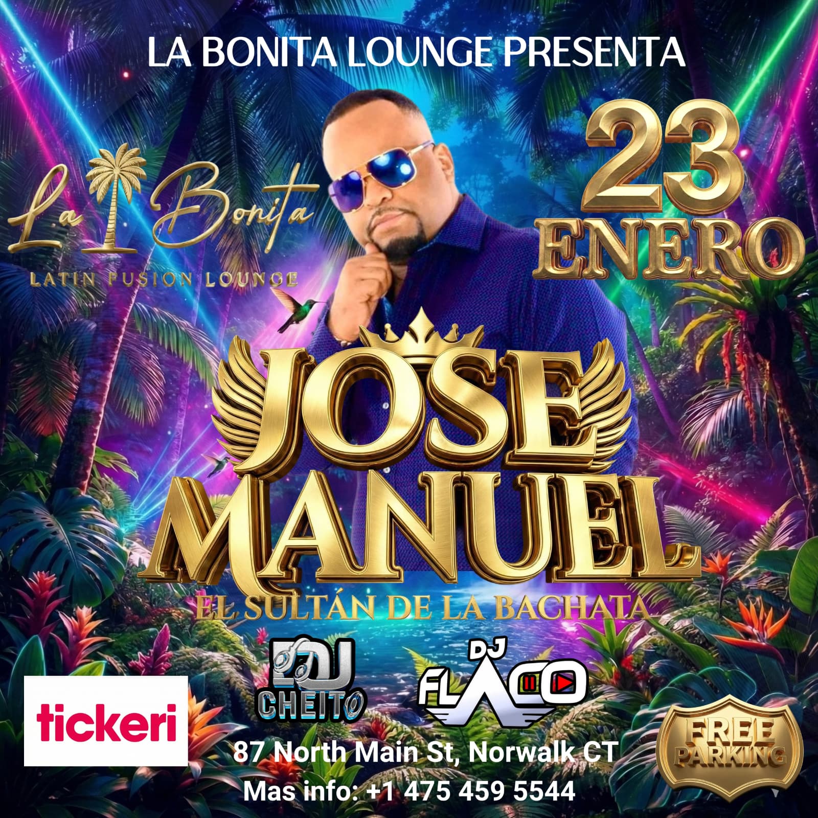 JOSE MANUEL  “EL SULTAN DE LA BACHATA”