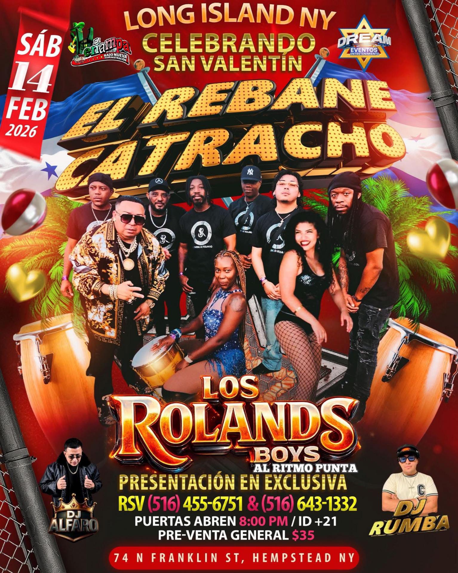 EL REBANE CATRACHO | LOS ROLANDS BOYS | DJ RUMBA & DJ ALFARO