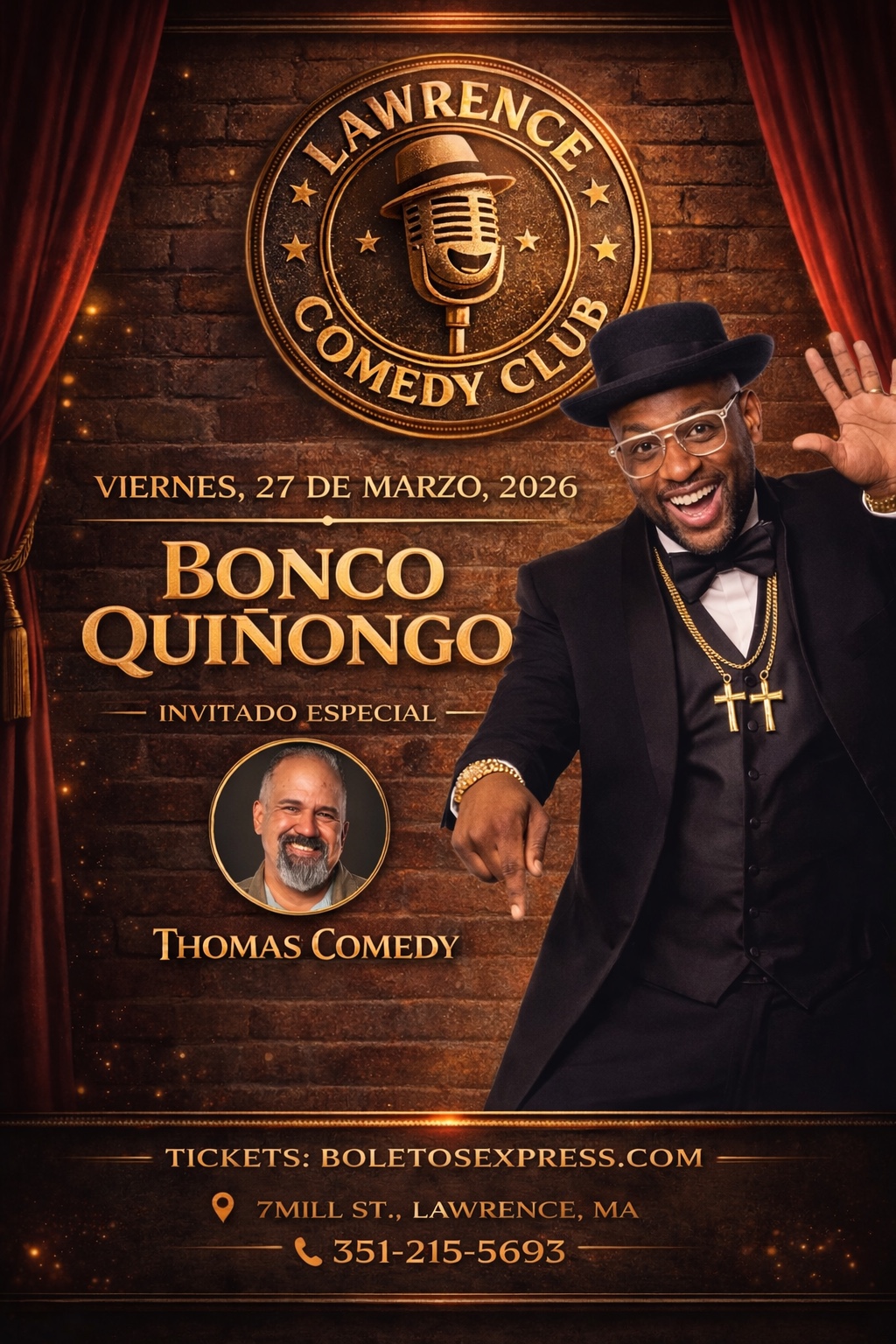 LAWRENCE COMEDY CLUB