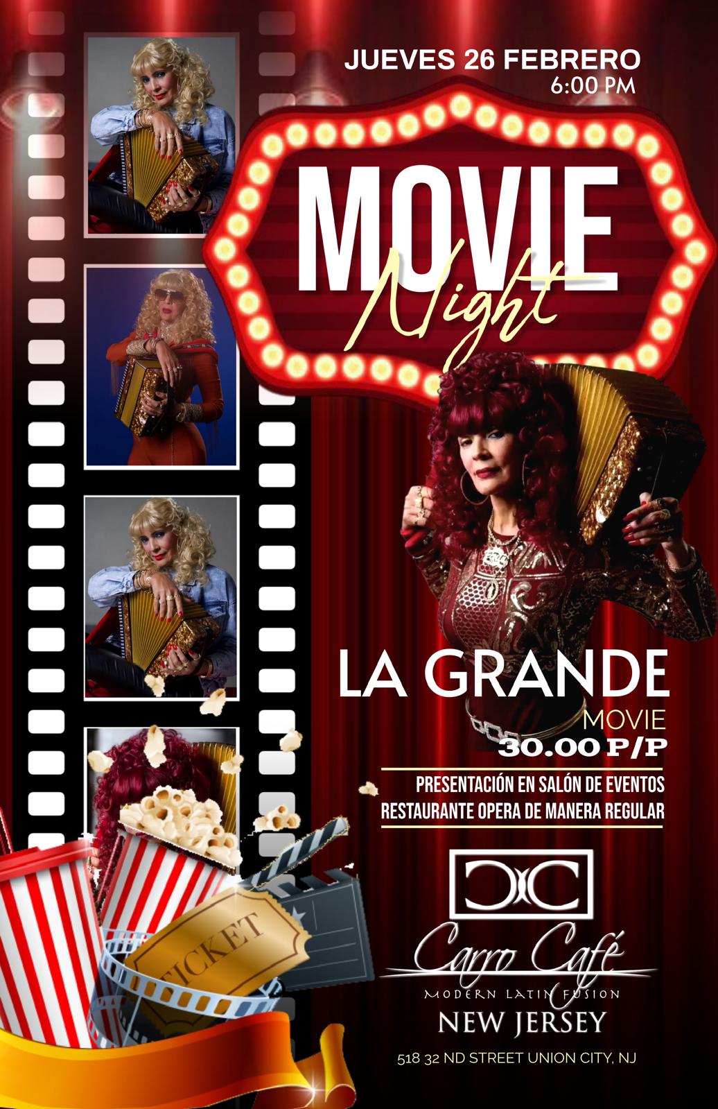 Buy tickets for LA GRANDE MOVIE LA GRANDE MOVIE