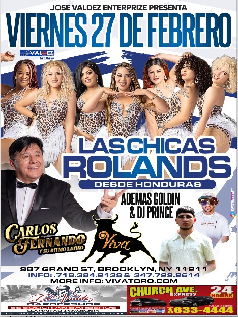 Buy tickets for LAS CHICAS ROLANDS | CARLOS FERNANDO | ADEMAS GOLDIN LAS CHICAS ROLANDS | CARLOS FERNANDO | ADEMAS GOLDIN