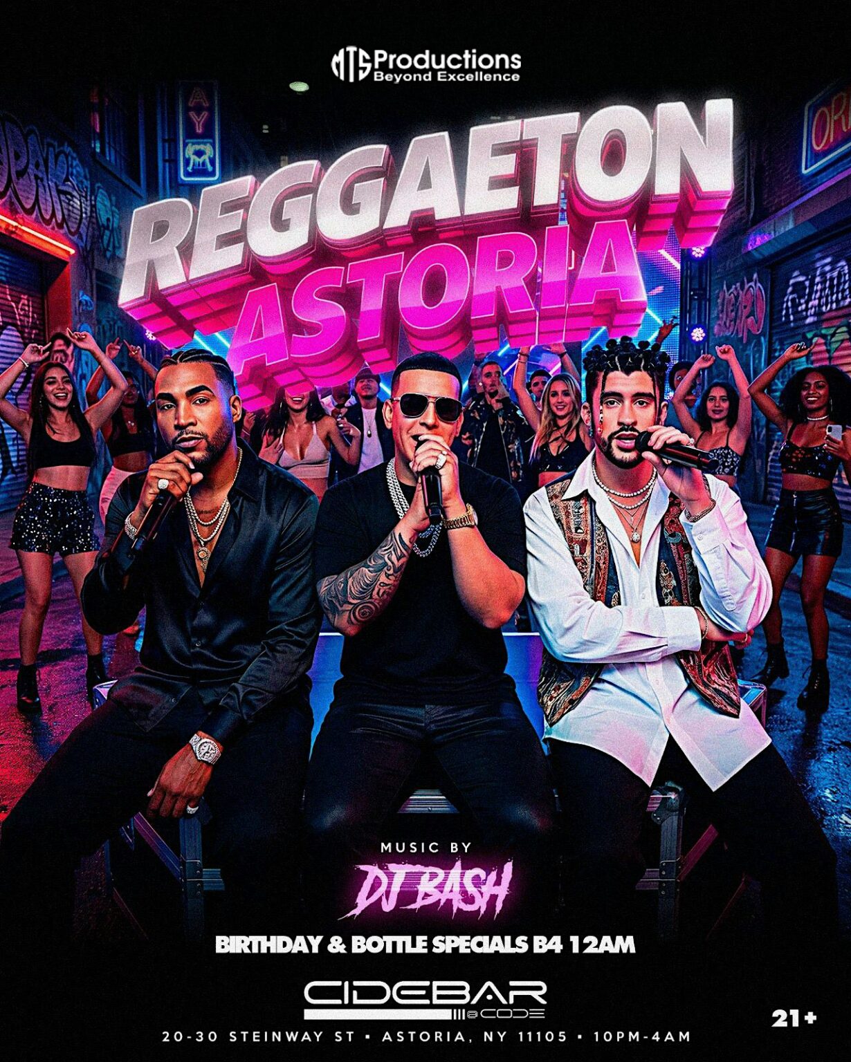 Reggaeton Astoria | Fridays at CideBar – NYC Dance Party – Jan 30