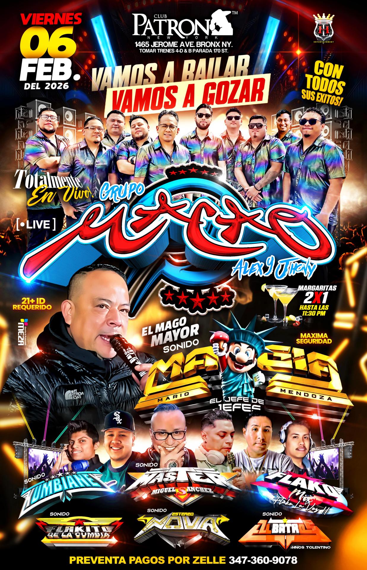 Buy tickets for GRUPO MACAO & SONIDO MAGIA GRUPO MACAO & SONIDO MAGIA