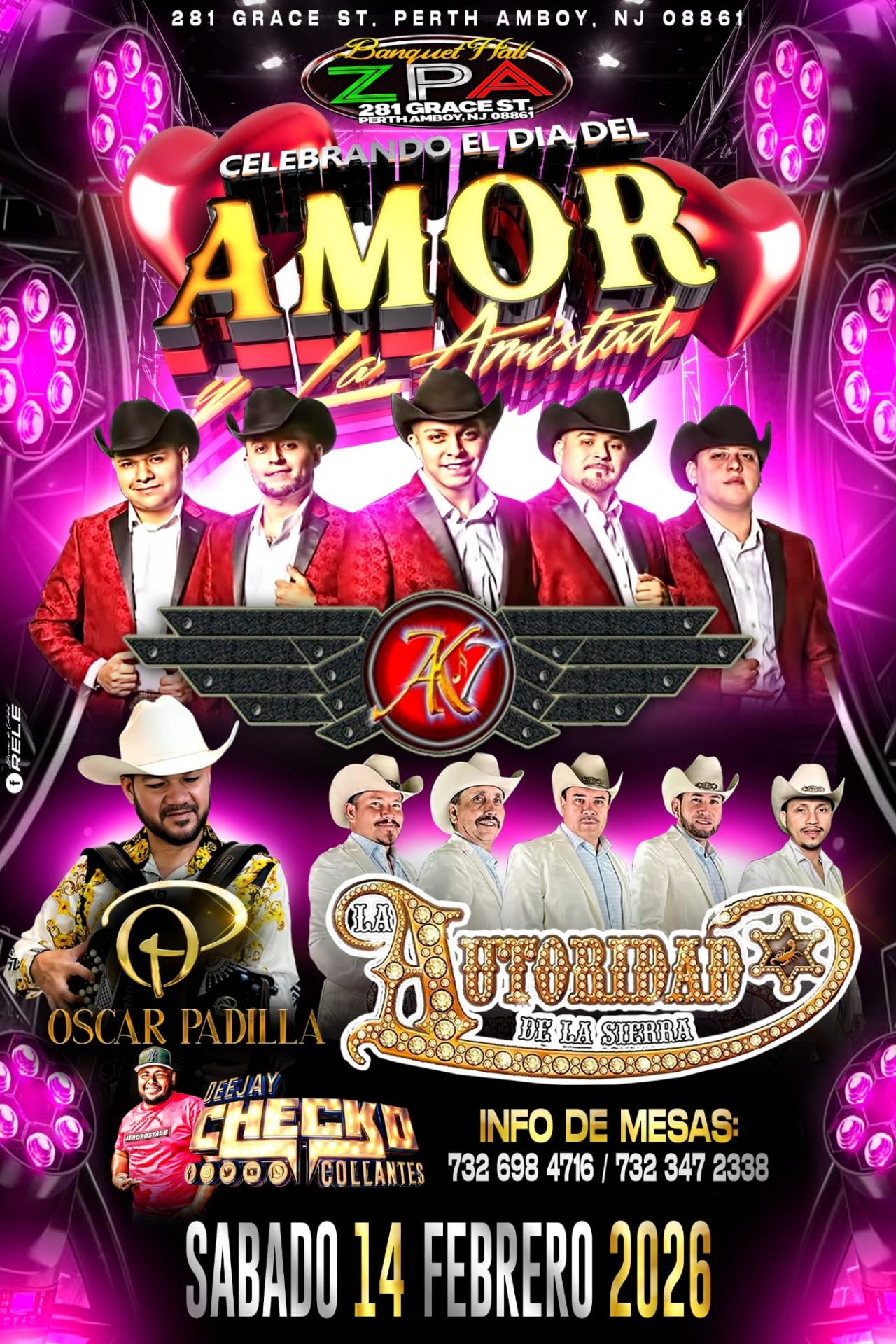 Buy tickets for AMOR Y AMISTAD - AK7 | OSCAR PADILLA | LA AUTORIDAD AMOR Y AMISTAD - AK7 | OSCAR PADILLA | LA AUTORIDAD