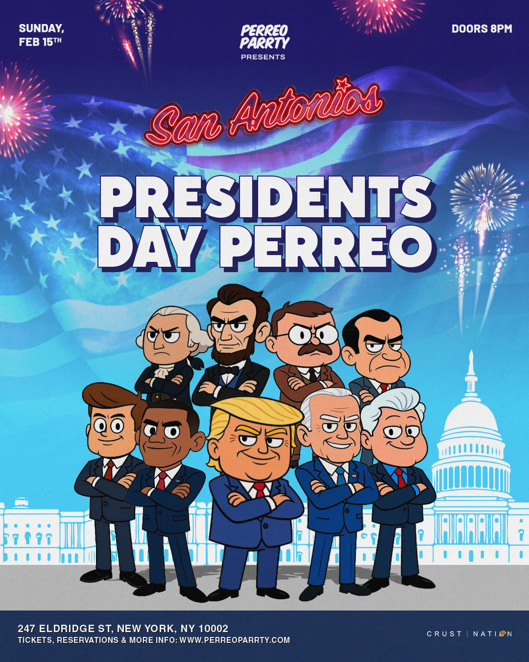 Reggaeton on Houston 18+ - Presidents Day Perreo Parrty NYC LES