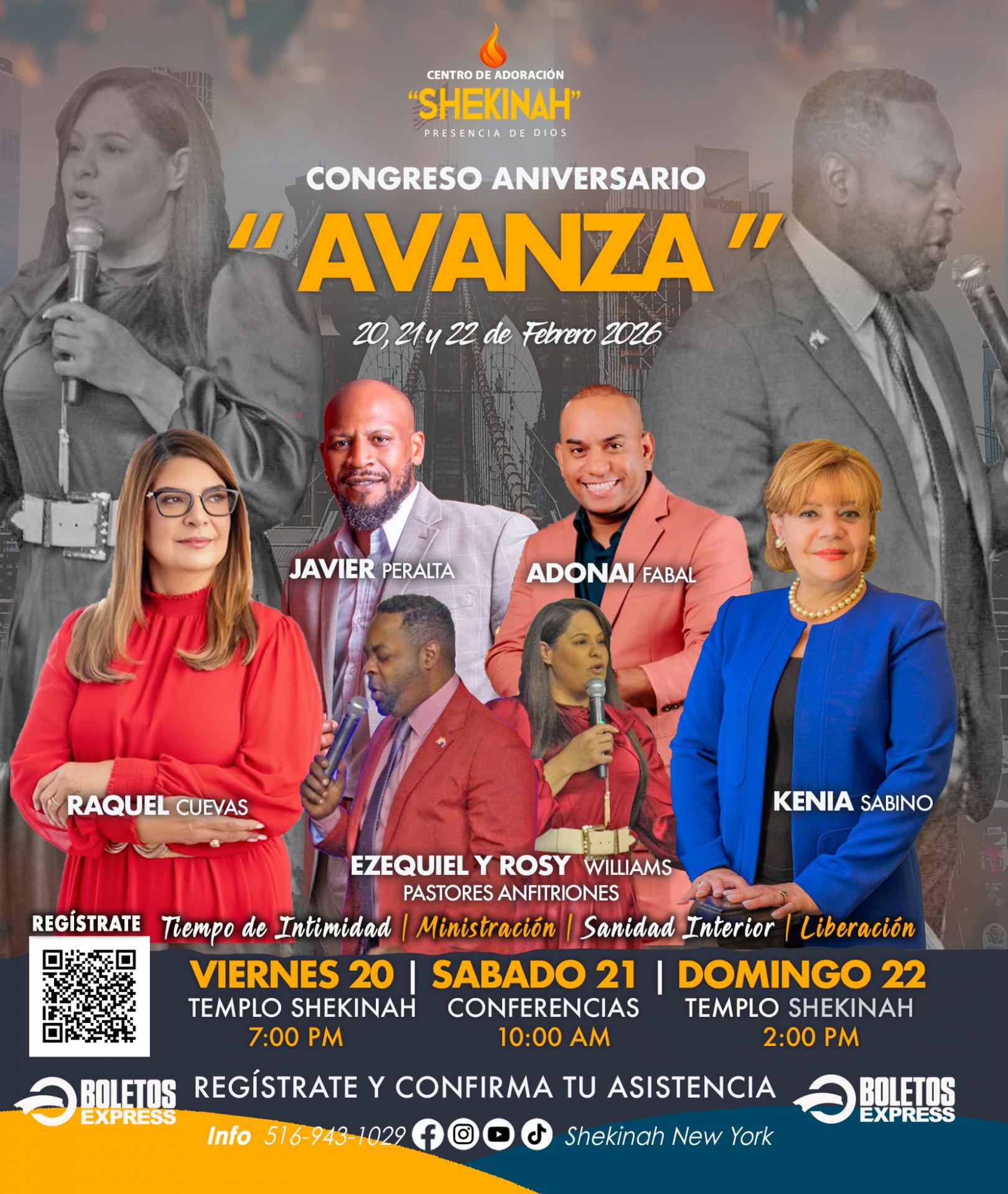 CONGRESO ANIVERSARIO (AVANZA) ( DIA SABADO)
