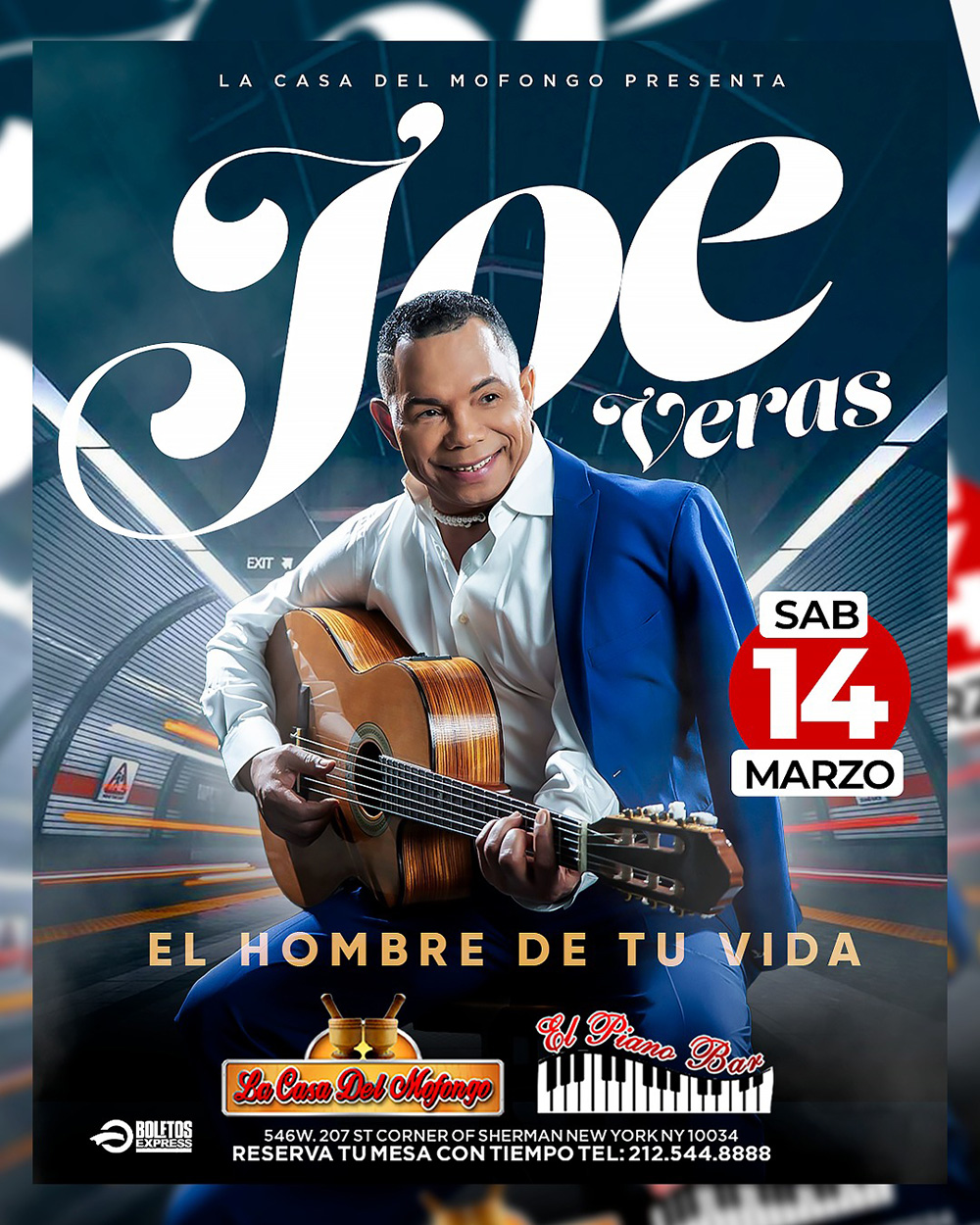 Buy tickets for JOE VERAS JOE VERAS