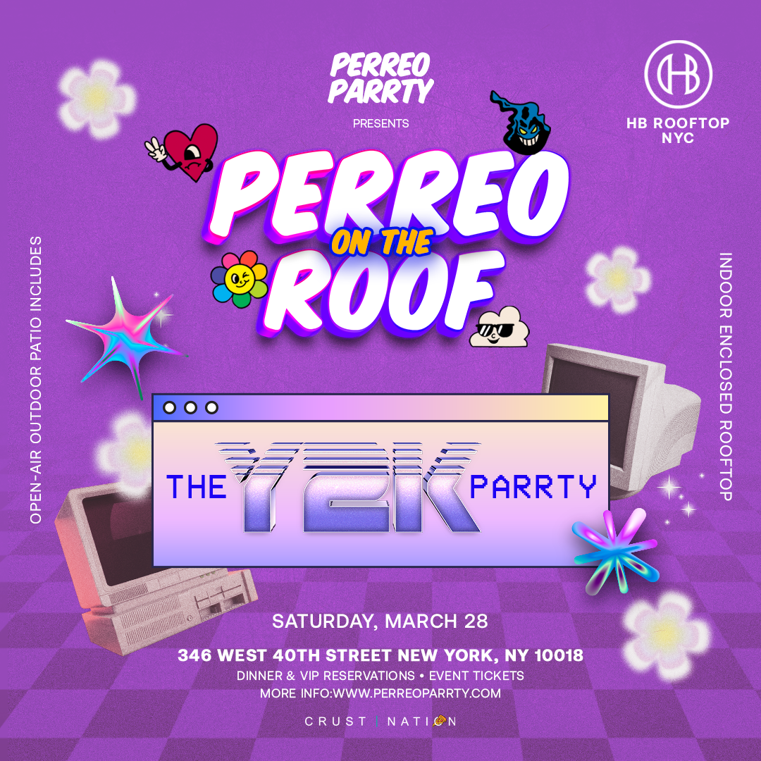 Buy tickets for The Official Y2K Parrty at HB Rooftop - Latin & Reggaeton NYC The Official Y2K Parrty at HB Rooftop - Latin & Reggaeton NYC