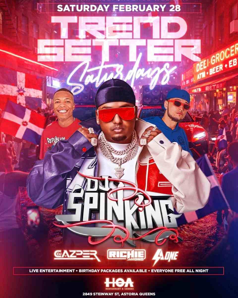 Buy tickets for TrendSetter Saturdays February 28th at HOA Astoria | Free Tickets TrendSetter Saturdays February 28th at HOA Astoria | Free Tickets