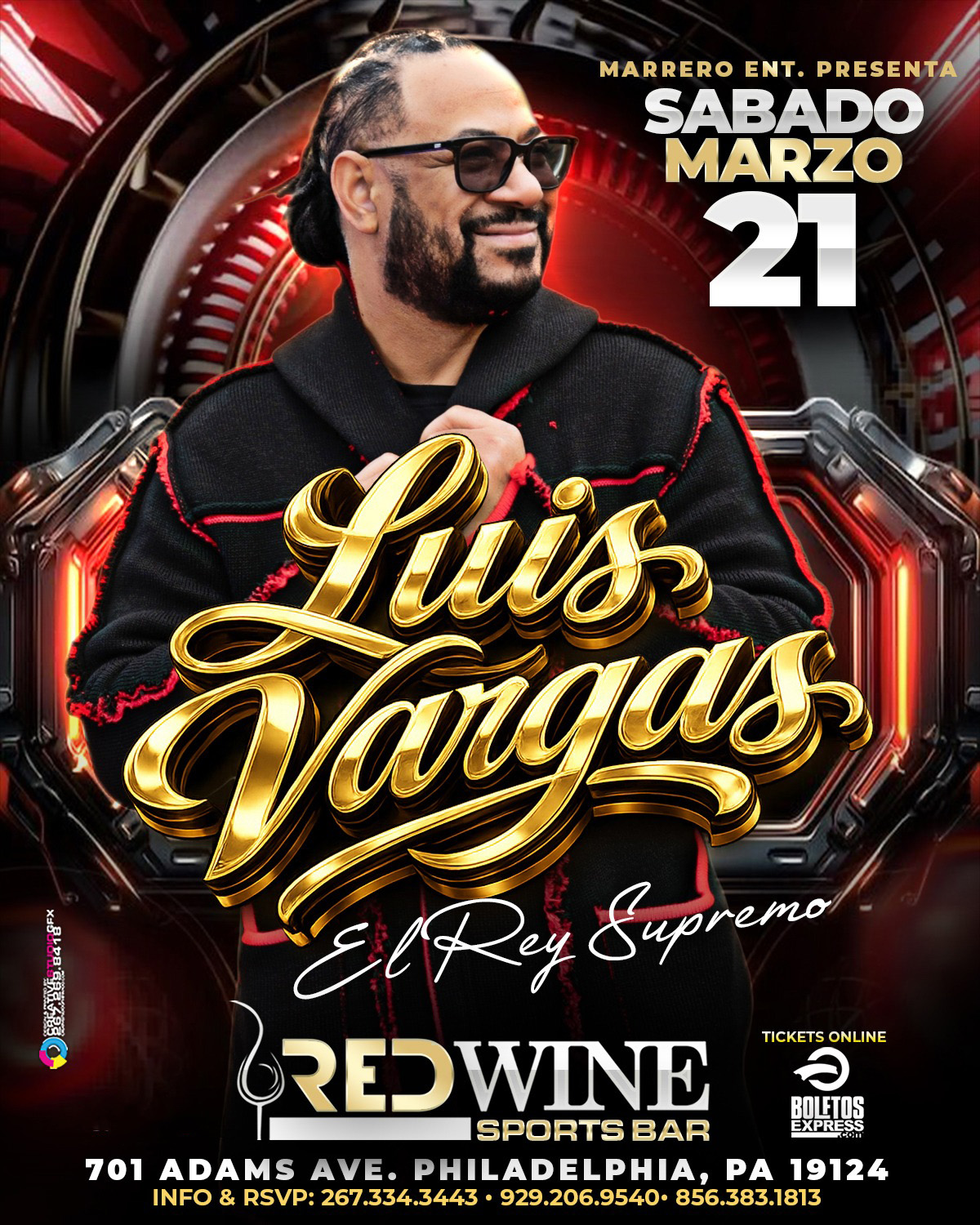 Buy tickets for LUIS VARGAS LUIS VARGAS