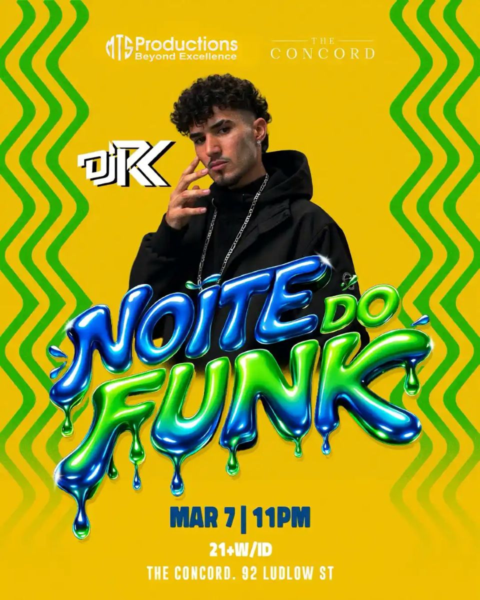 Buy tickets for Experience Noite do Funk NYC on Saturday, March 7 in the Lower East Side Experience Noite do Funk NYC on Saturday, March 7 in the Lower East Side