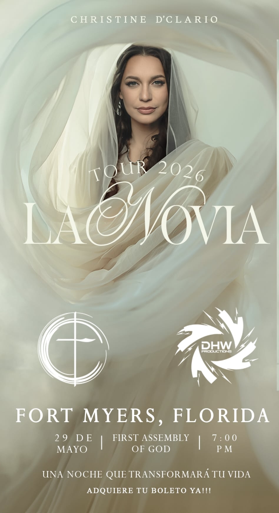 Buy tickets for Christine D’Clario Christine D’Clario