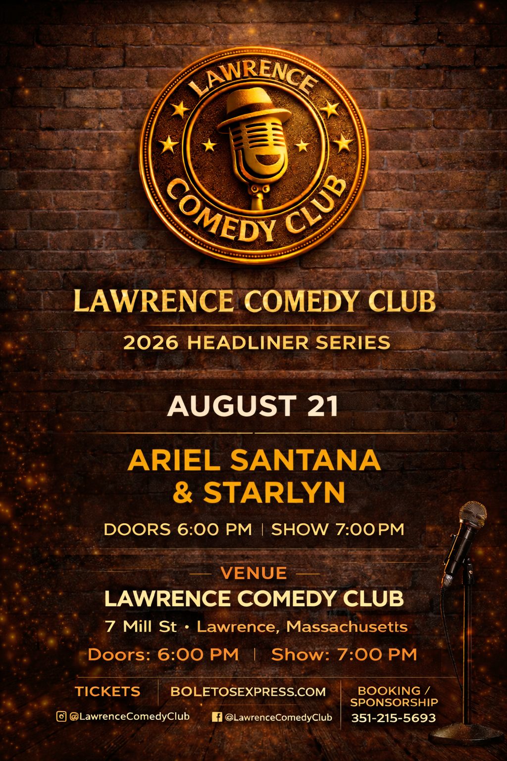 LAWRENCE COMEDY CLUB