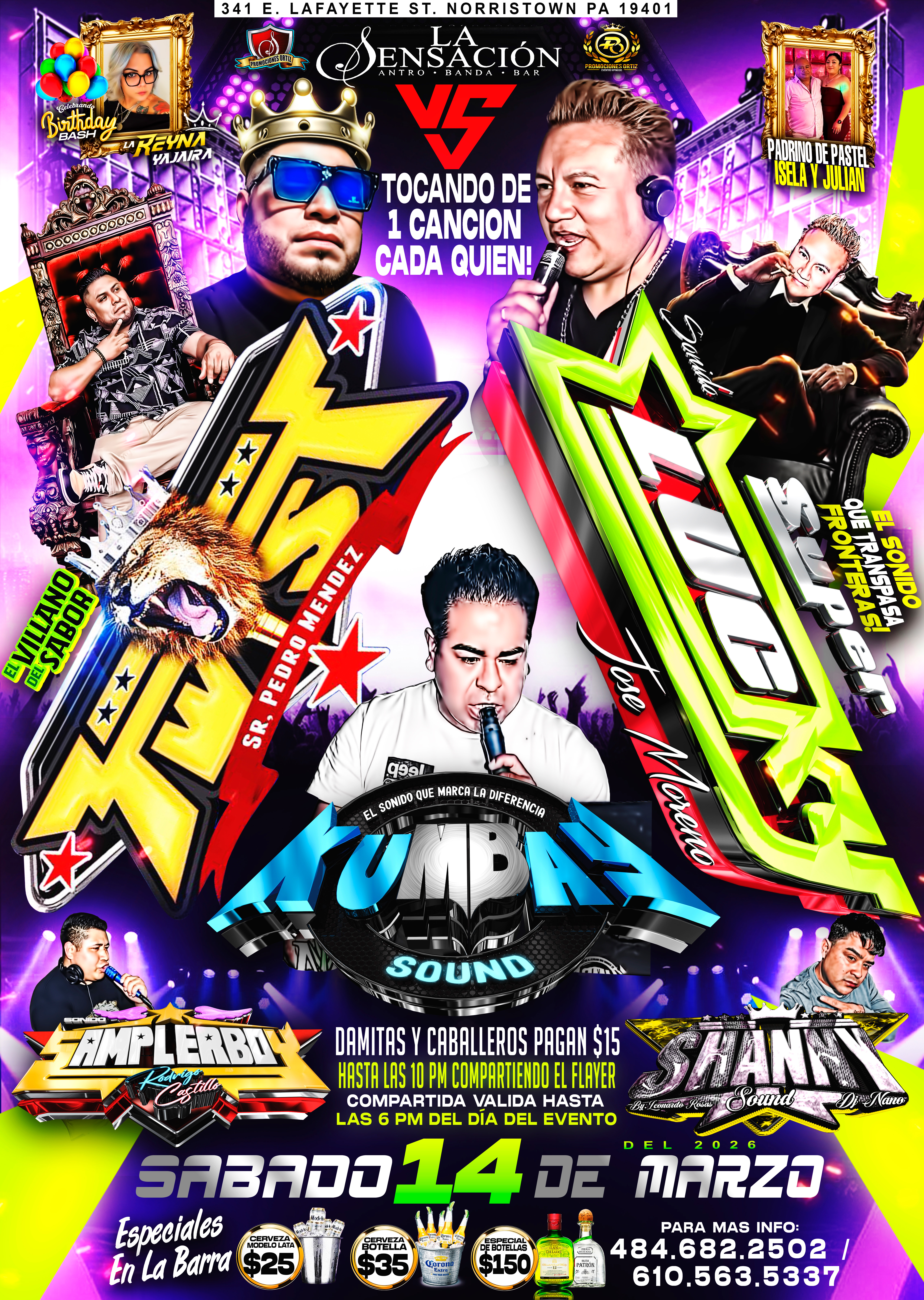 TWIST VILLANO DEL SABOR | SUPER LUCKY | SONIDO KUMBAY