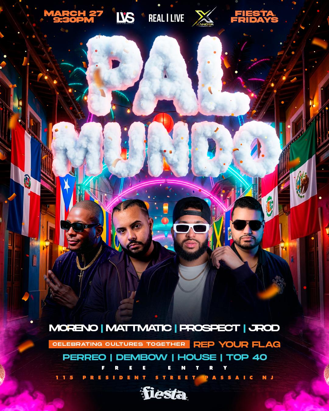 PAL MUNDO - FIESTA FRIDAY