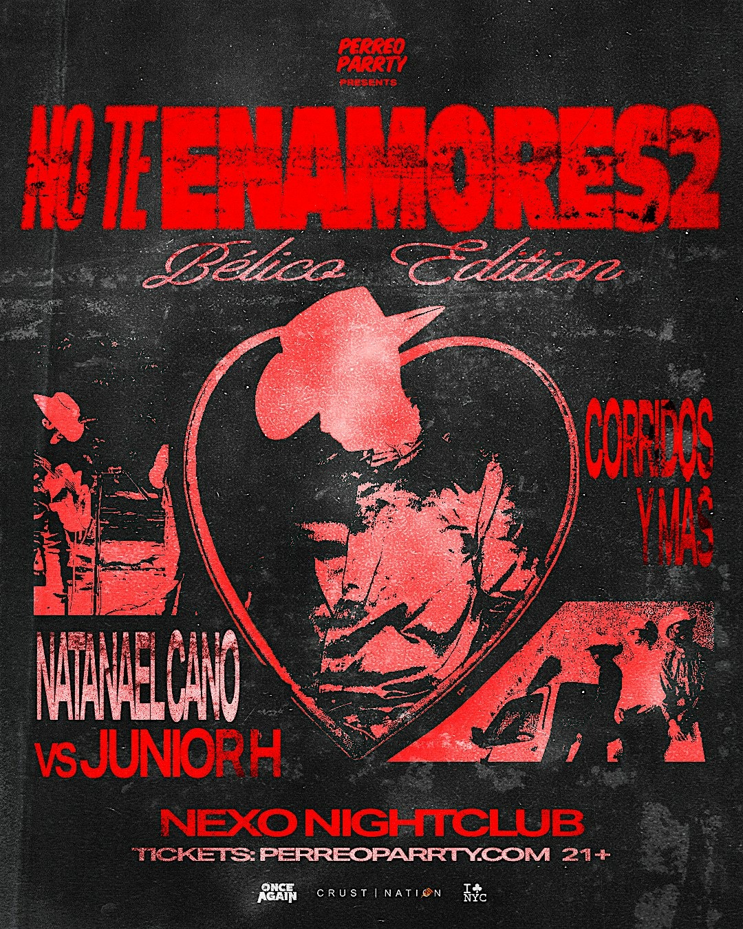 NO TE ENAMORES FEST 2 - Corridos Party  - SPECIAL GUEST: SANTEA | NYC 18+