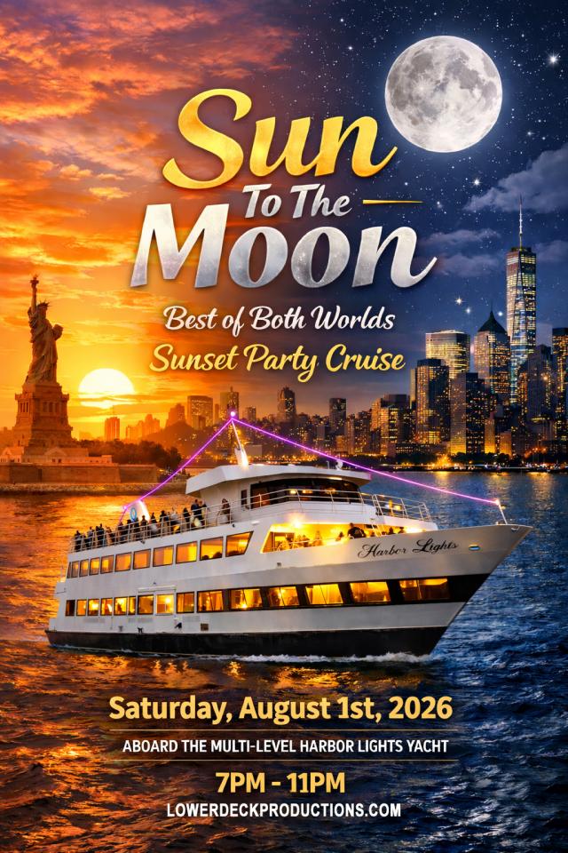 Buy tickets for Sun To The Moon: Best of Both Worlds Sunset Party Cruise Sun To The Moon: Best of Both Worlds Sunset Party Cruise