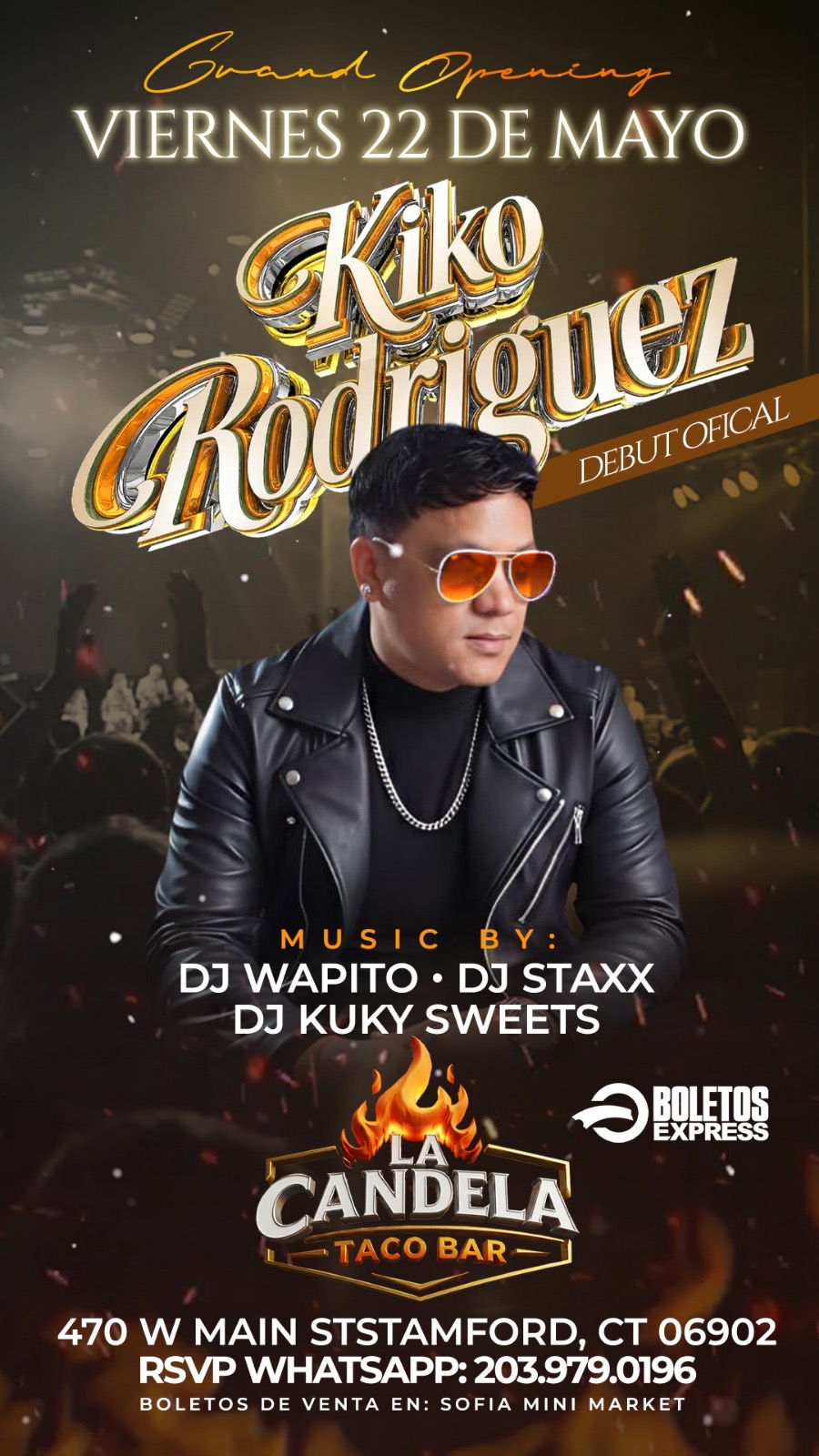 Buy tickets for KIKO RODRIGUEZ DEBUT OFICIAL KIKO RODRIGUEZ DEBUT OFICIAL