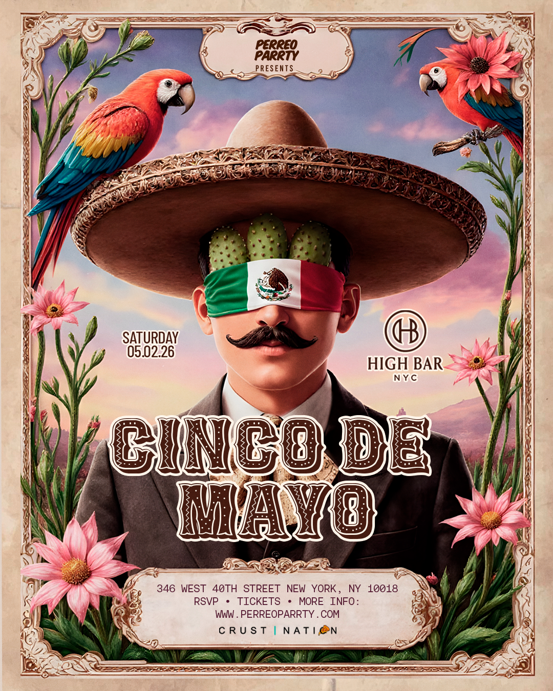 HB Rooftop - Midtown Cinco De Mayo Party Skyline NYC Views