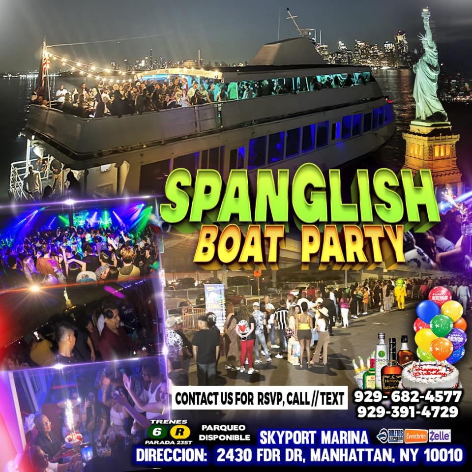 Buy tickets for Spanglish Boat Party Spanglish Boat Party