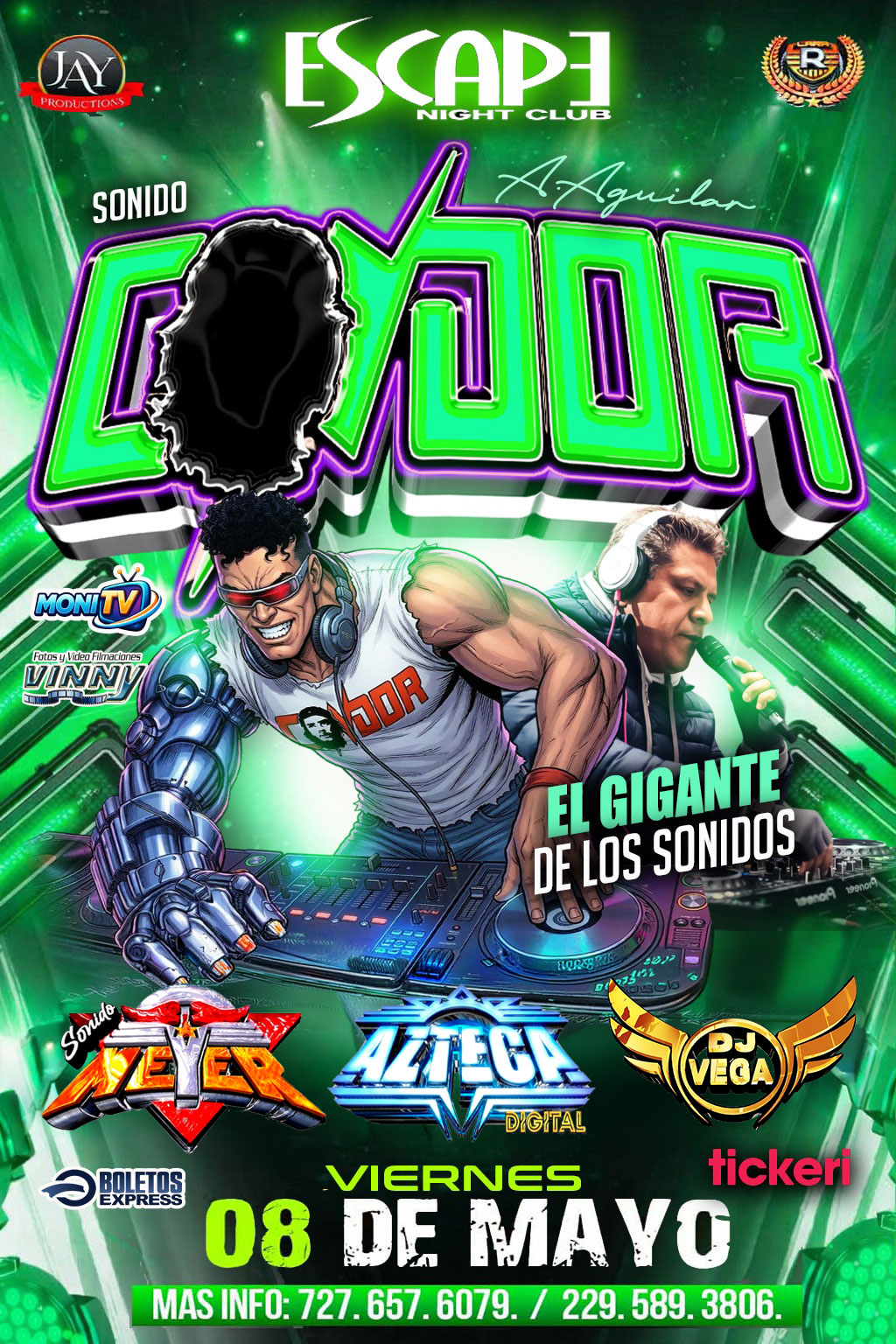SONIDO CONDOR A AGUILAR 