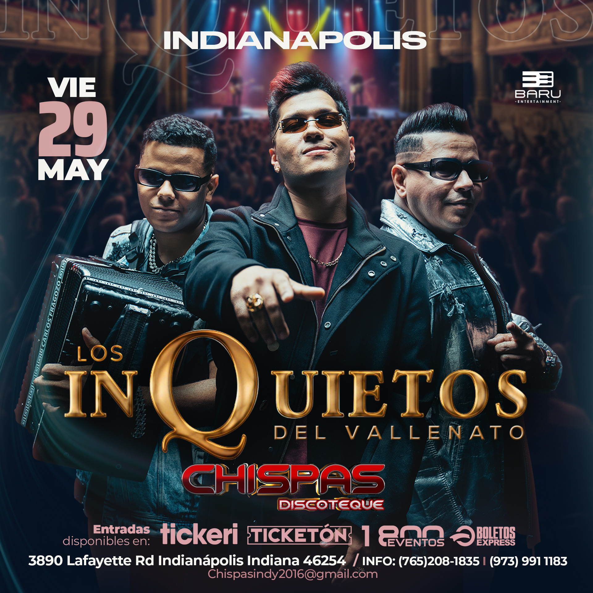 Los Inquietos del Vallenato | Indianapolis, IN