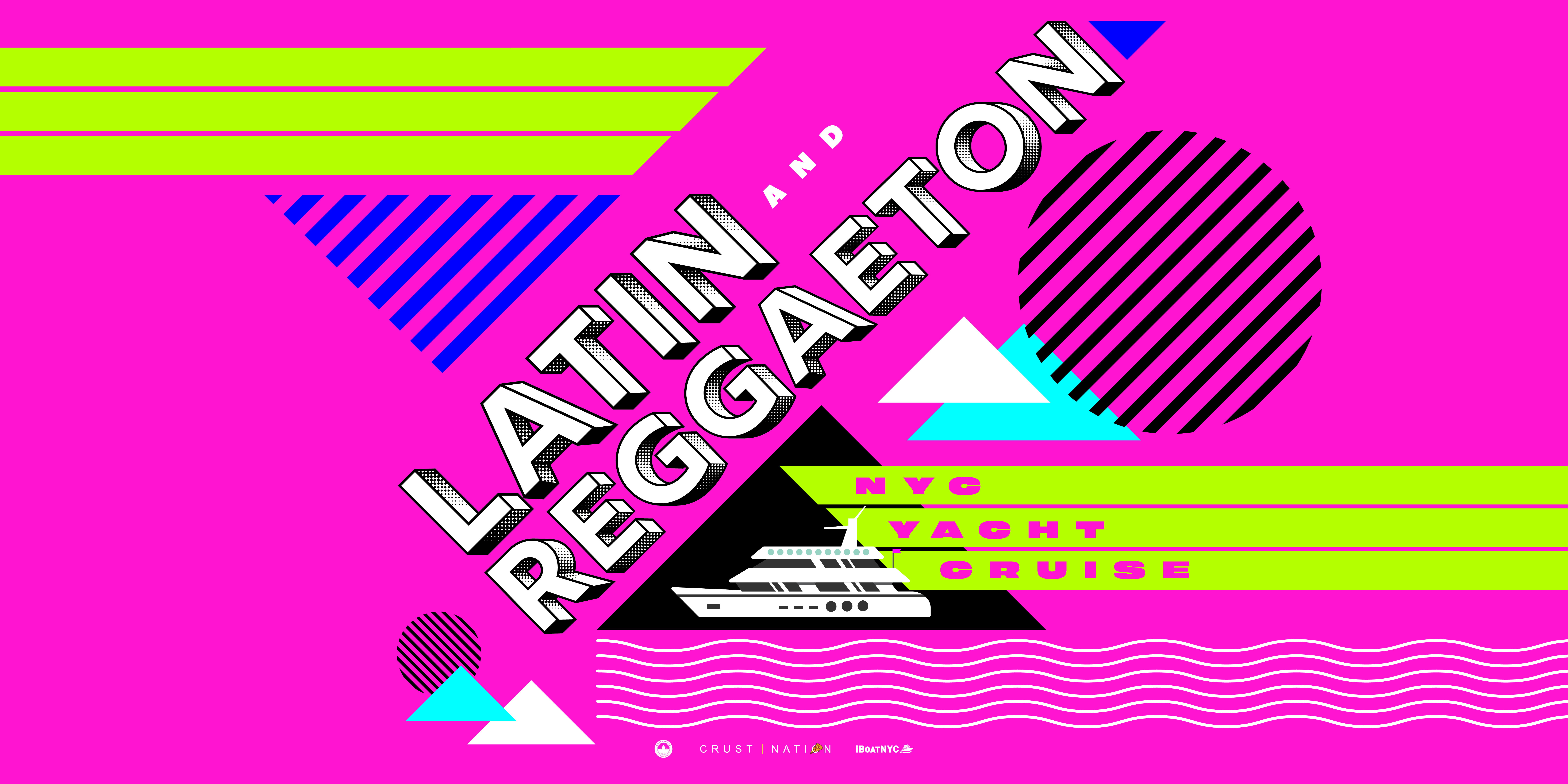 The #1 LATIN & REGGAETON Boat Party NYC Yacht Cruise