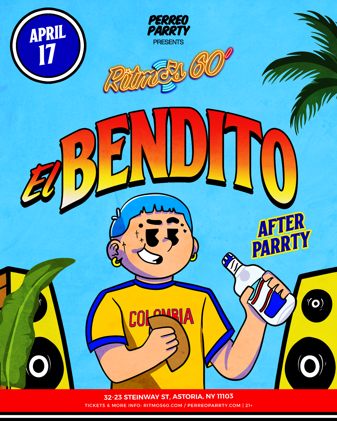 Ritmos: Blessd El Bendito Reggaeton Concert After Party NYC