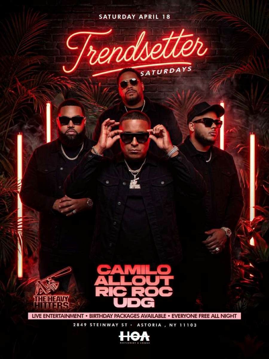TrendSetter Saturdays at HOA Astoria | Free Entry Party in Astoria QueensA