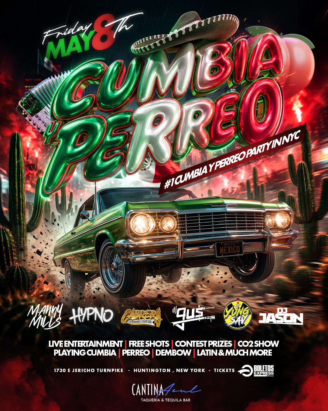Cumbia y Perreo Long Island