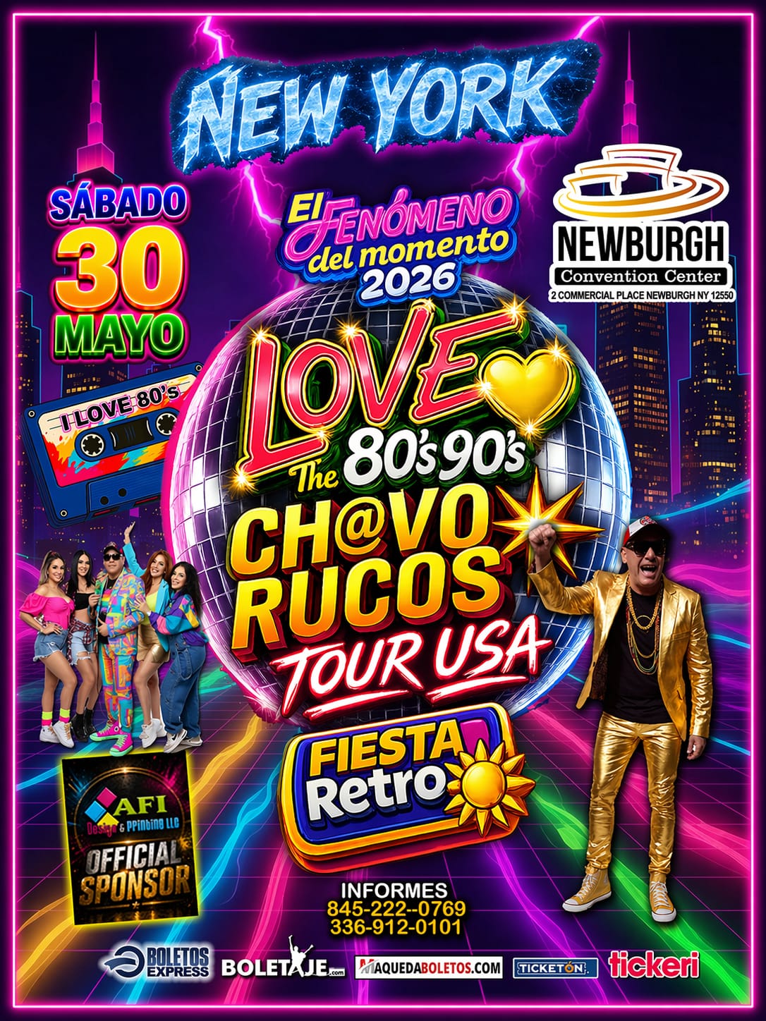 Buy tickets for THE 80's 90's CHAVOS RUCOS TOUR USA FIESTA RETRO THE 80's 90's CHAVOS RUCOS TOUR USA FIESTA RETRO