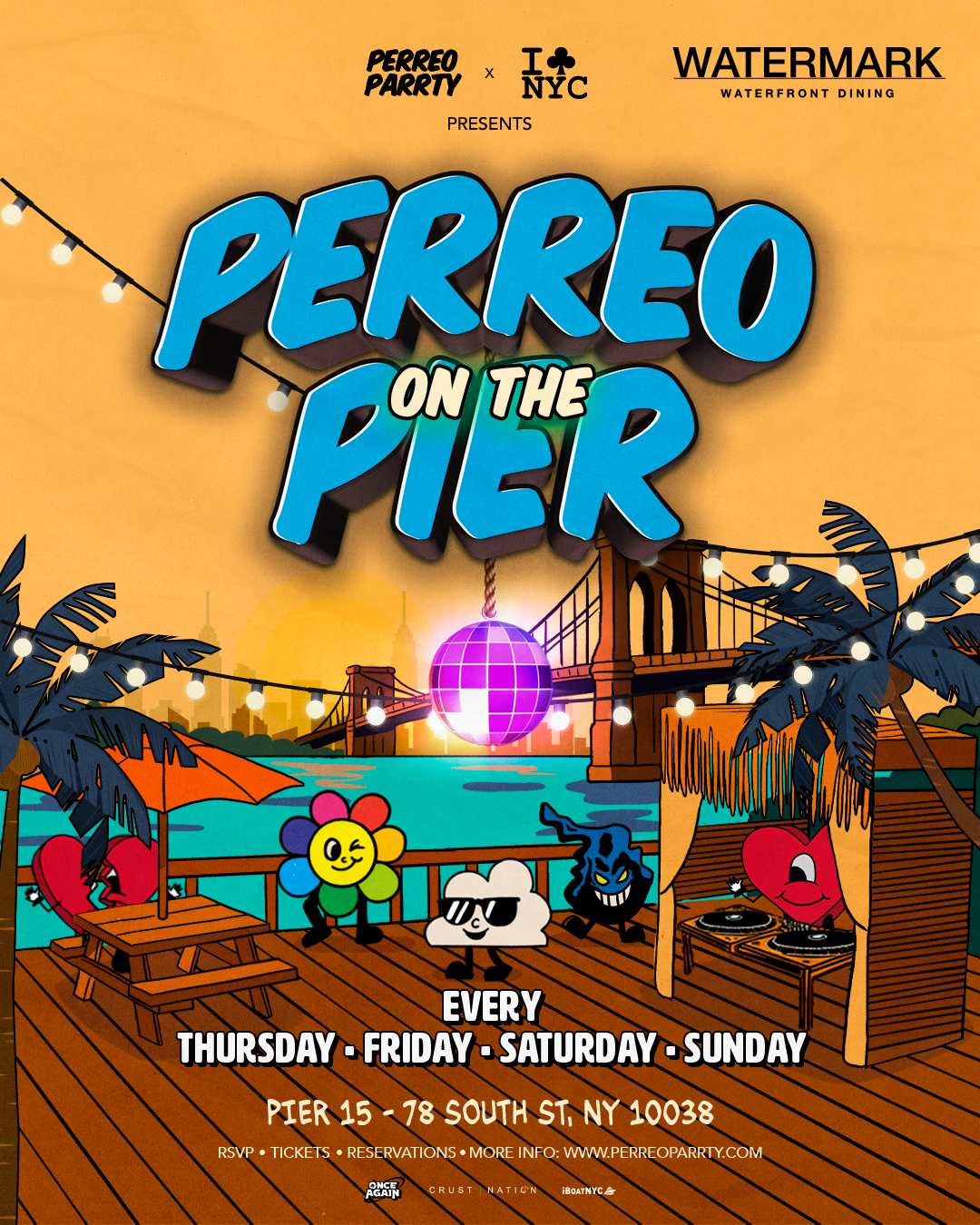 Perreo on the Pier - Open-Air Latin & Reggaeton Dance Party NYC