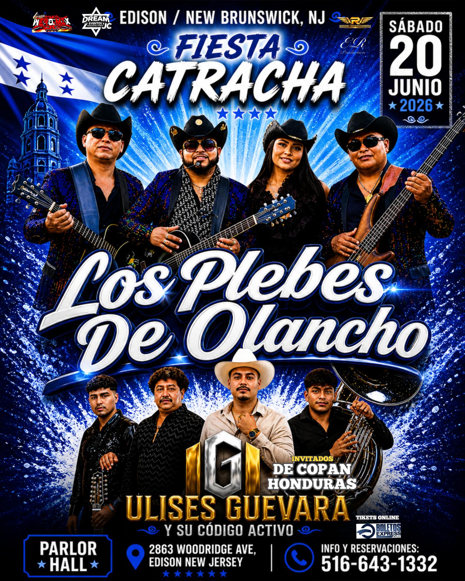 Los Plebes De Olancho  vs Ulises Guevara de Copán Hnd sábado 20 de junio , Edison/ New Brunswick NJ