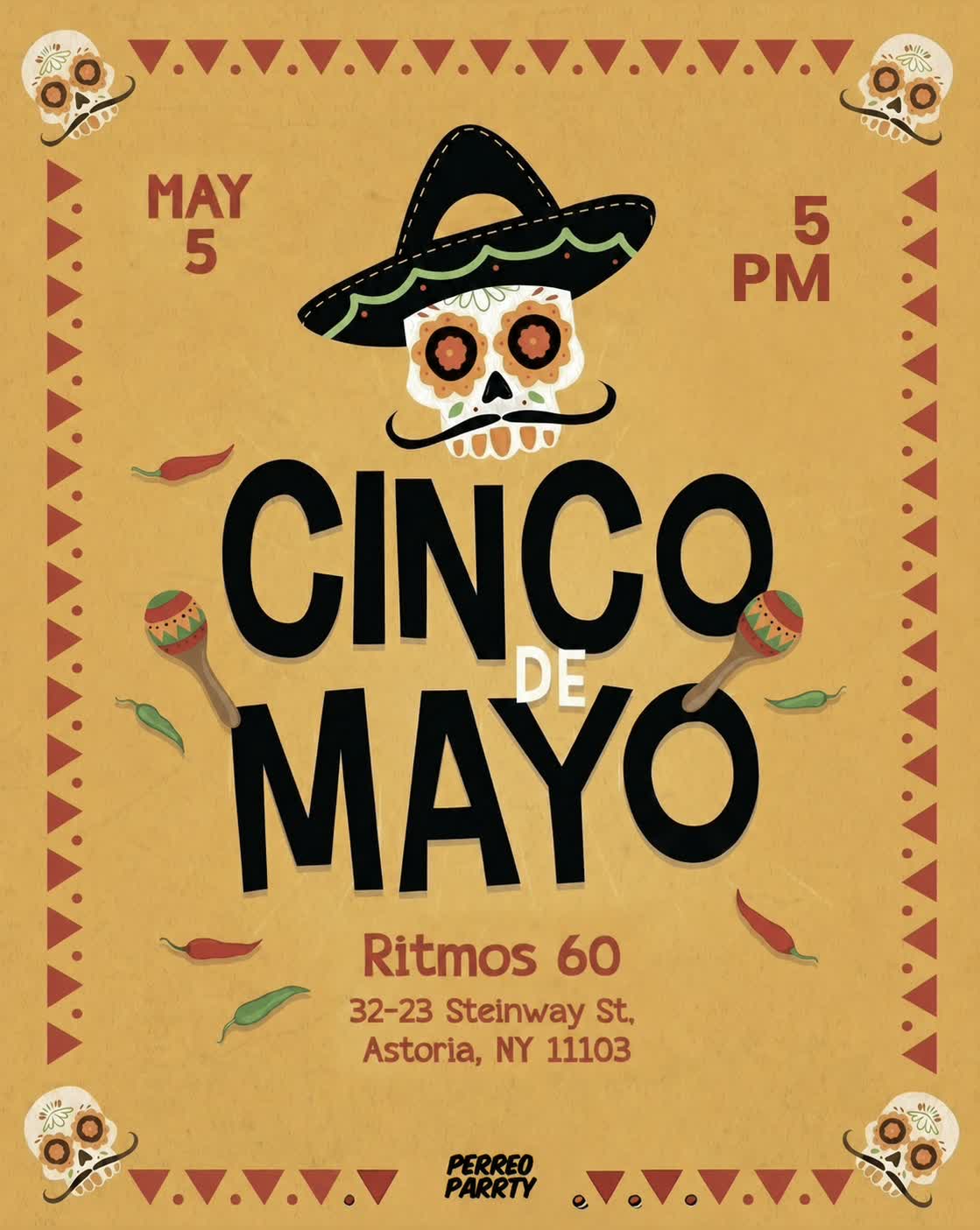 Cinco De Mayo at Ritmos  - Colombian Salsa, Vallenato Reggaeton Bar