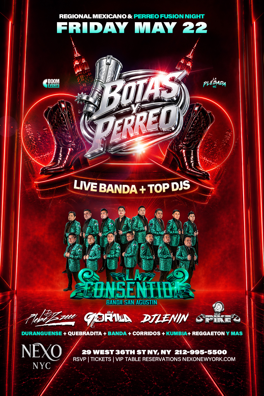 BOTAS Y PERREO
